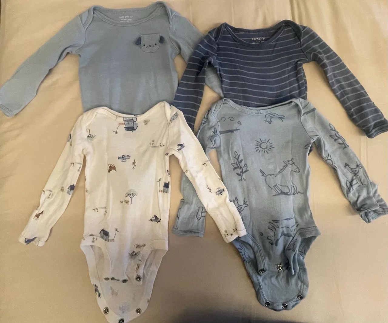 Kit body manga longa RN Carters
