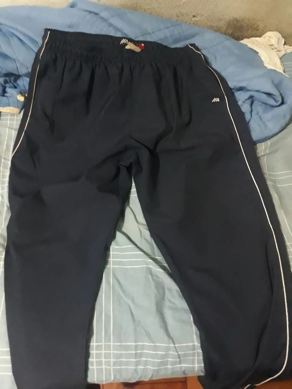 Calças de tactel masculina 