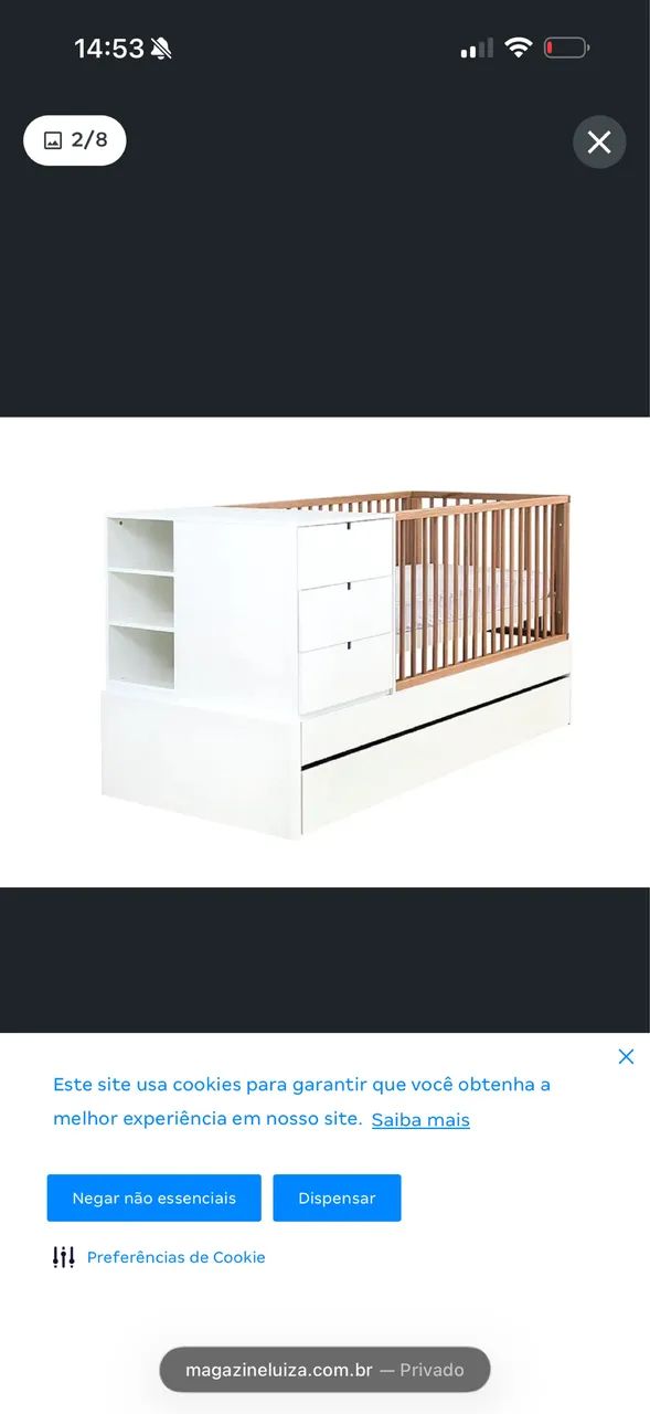 Berço multifuncional encanto  - Foto 4