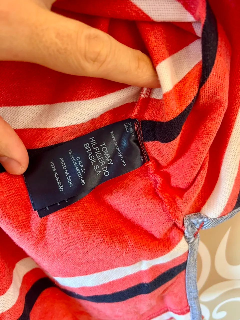 Camisa Tommy Hilfiger TAM P - Foto 3