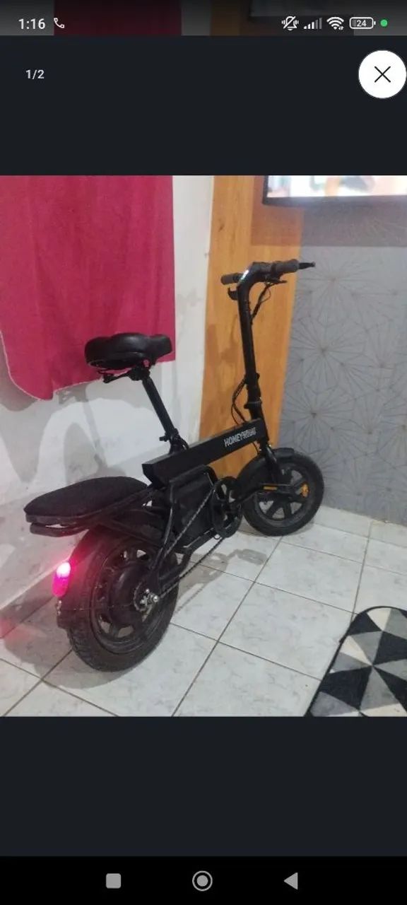 Bicicleta elétrica  - Foto 4
