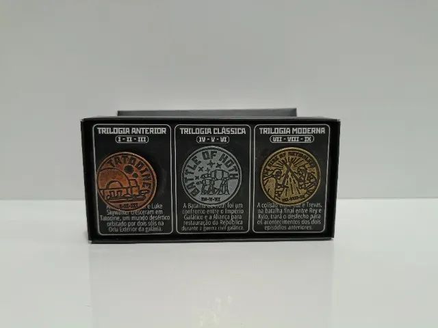 Kit com 3 Pins Star Wars (Piticas)