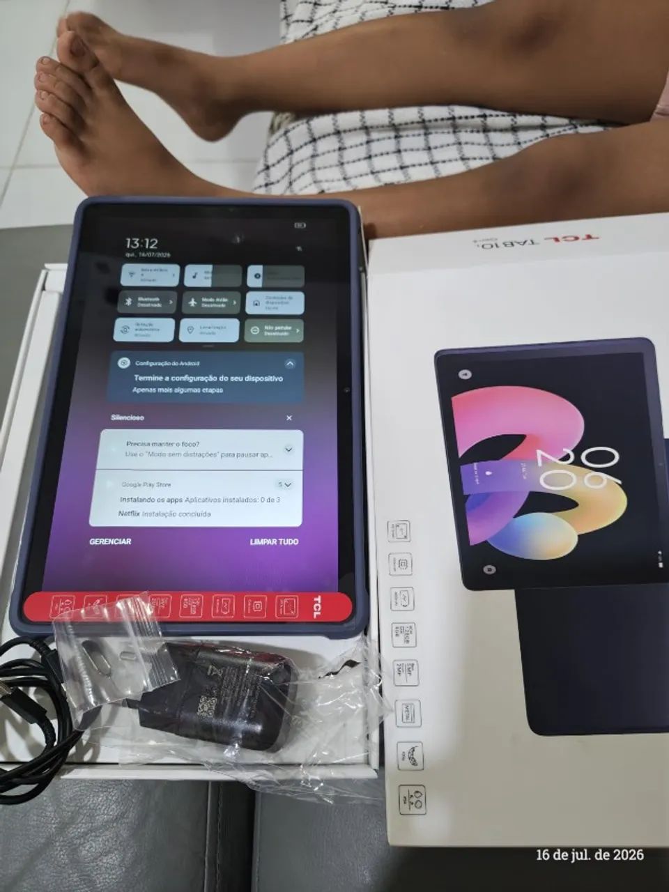 Tablet TCL 128gb 10 Polegadas, Novo - Fazemos Entrega - Foto 4