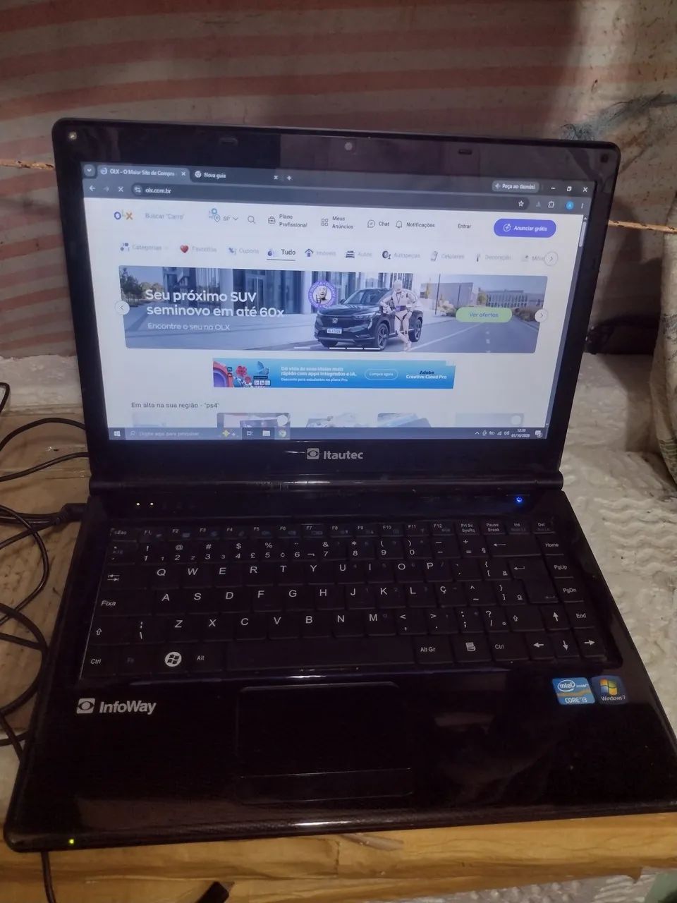 Notebook i3 4ram ITAUTEC  - Foto 2