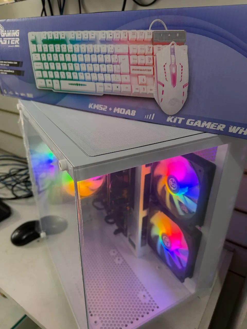 Pc Gamer COMBAT BRANCO Novo, c/ Garantia  - Foto 3