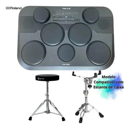 Bateria eletrônica Revas 