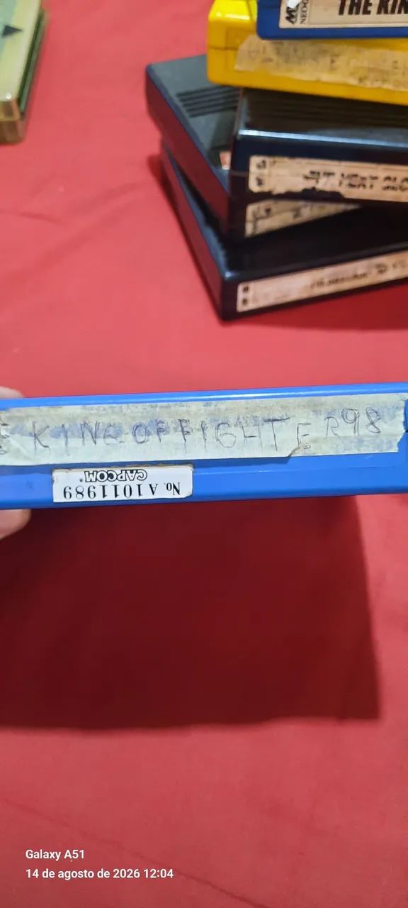 CARTUCHOS MVS E PLACA MVS ORIGINAL SNK - Foto 4