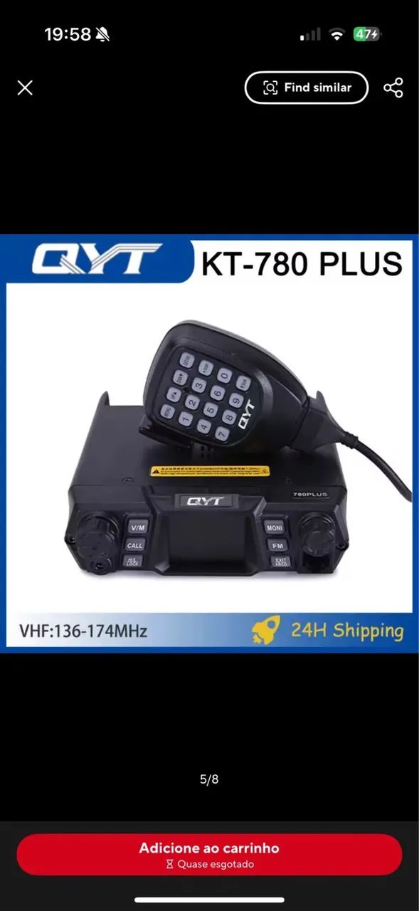 Lote de radios comunicadores py vhf - Foto 4