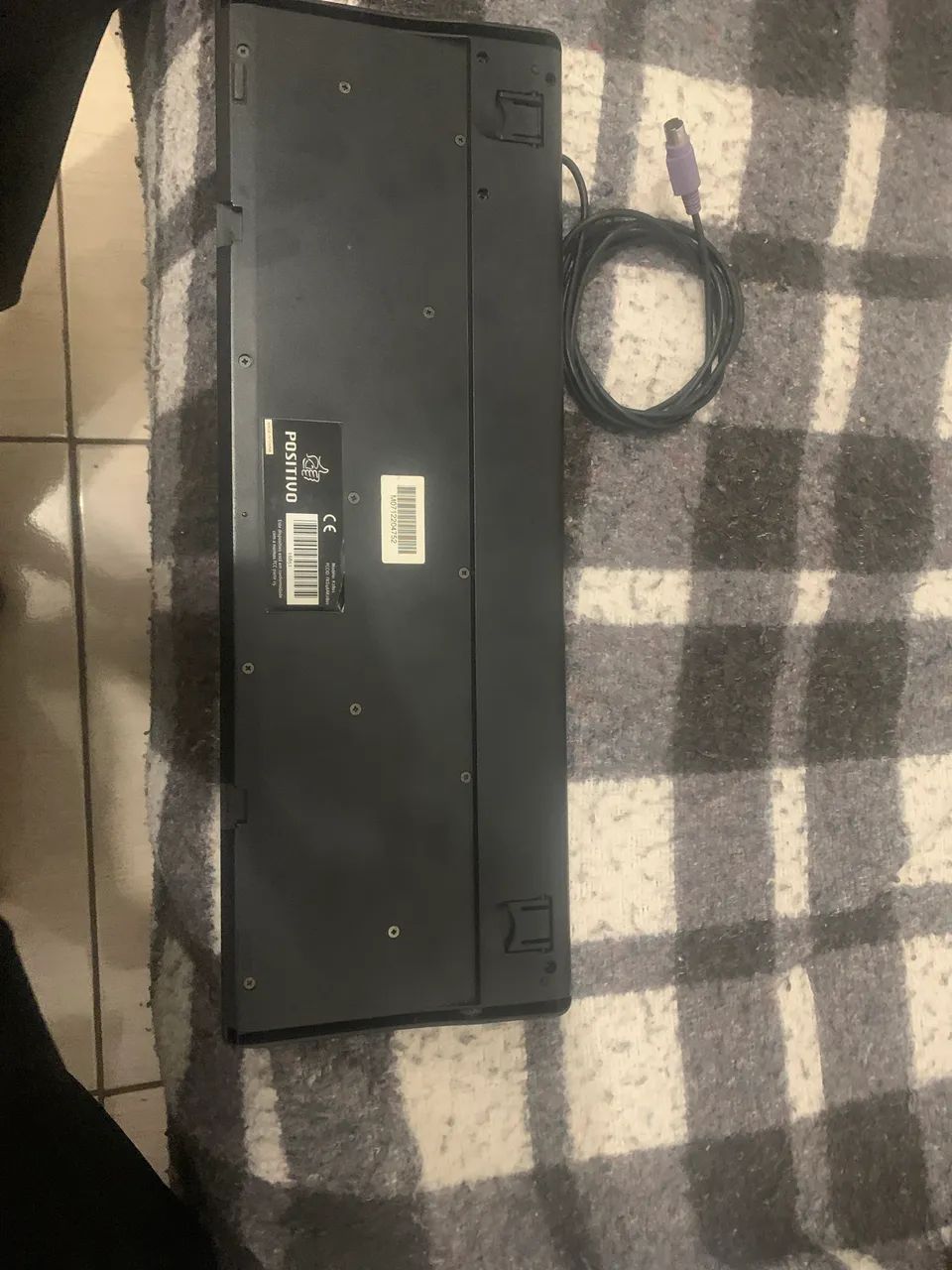 Teclado para pc prata e preto funcionando perfeitamente  - Foto 3