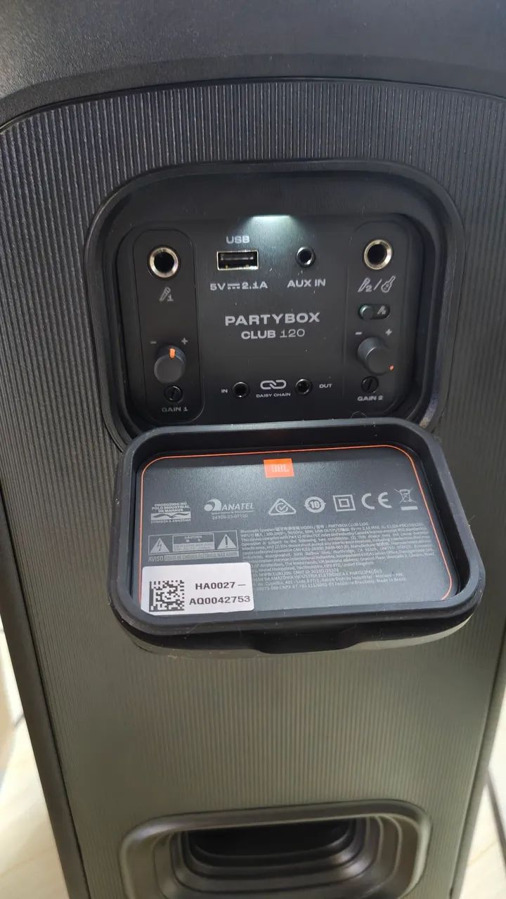 JBL partybox 120, apenas três meses de uso, nova com garantia. - Foto 4