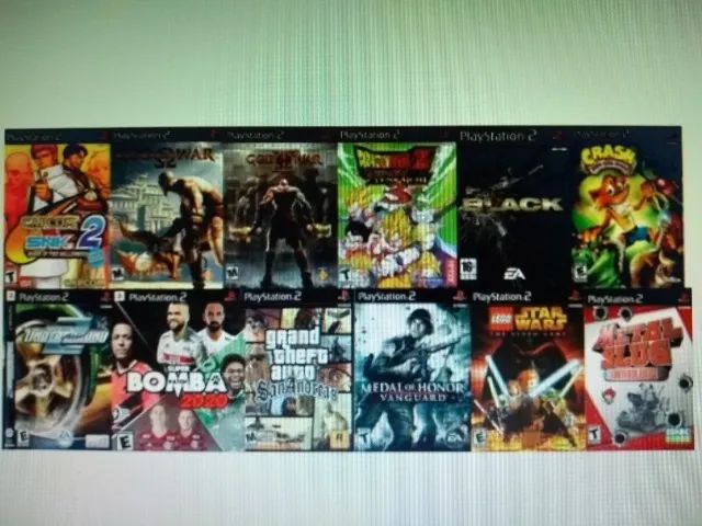 PS2 completo com muitos jogos - Foto 5