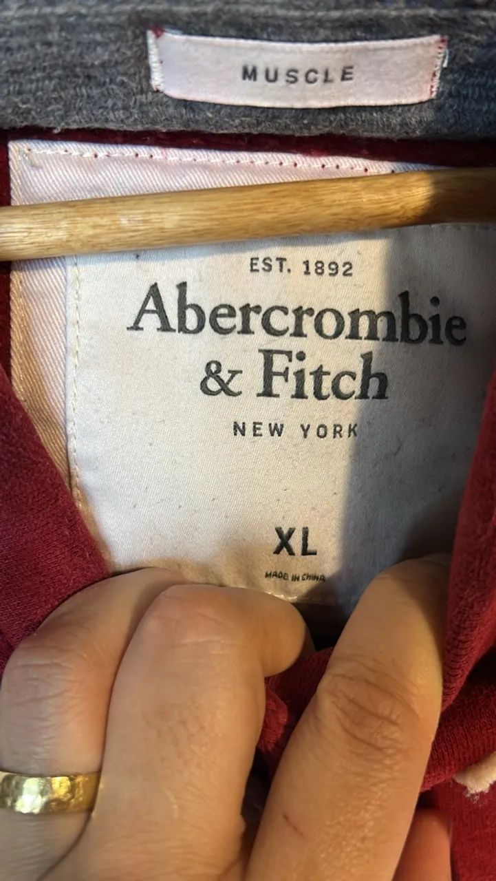 moletom vintage da Abercrombie & Fitch XL  - Foto 3