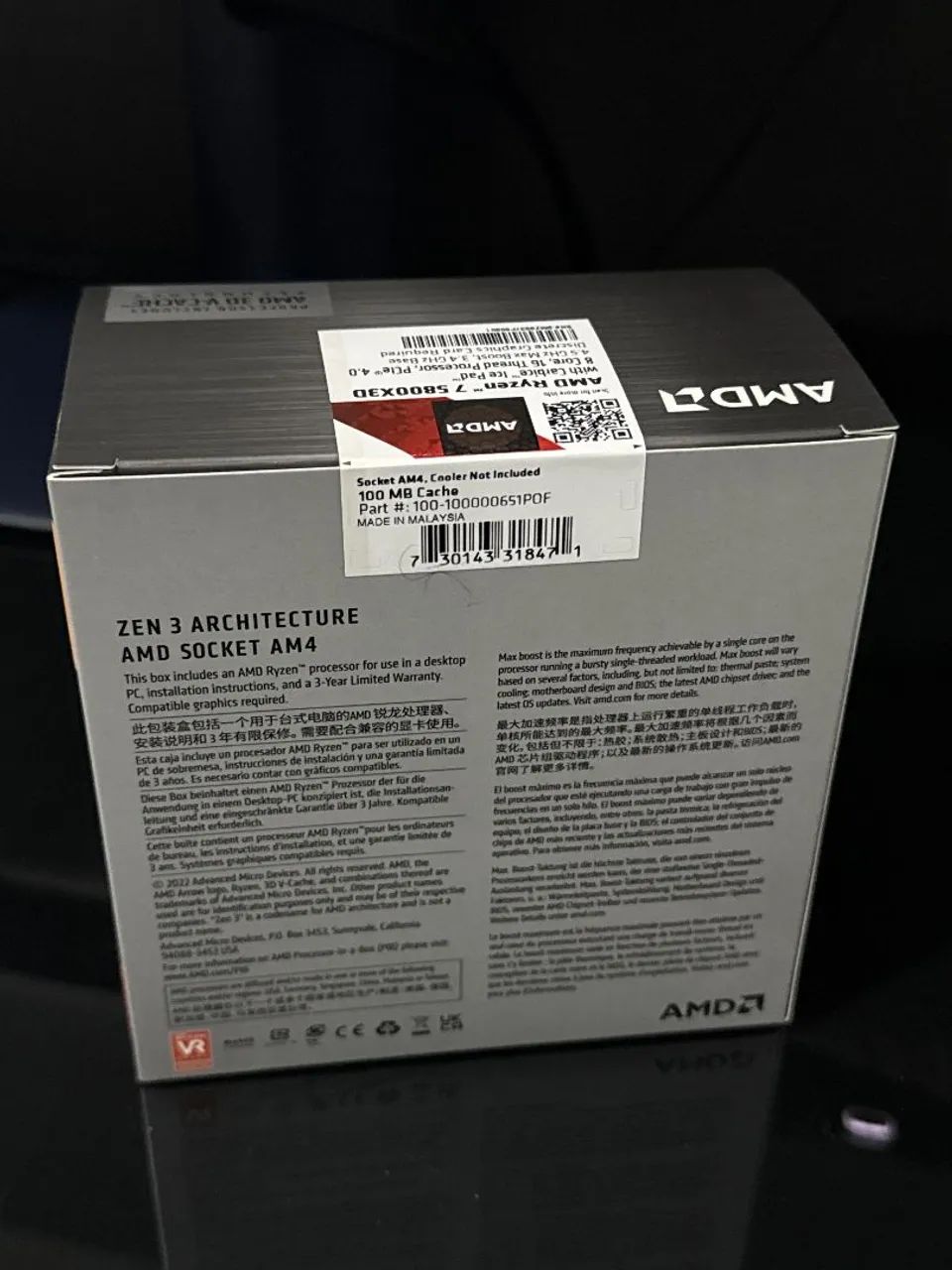 Ryzen 7 5800X3D - Foto 3