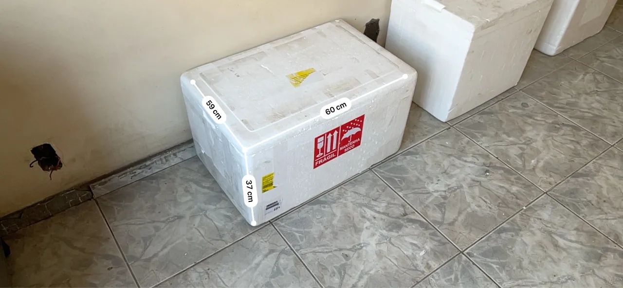 Caixa térmica isopor Nova 60L - Foto 4