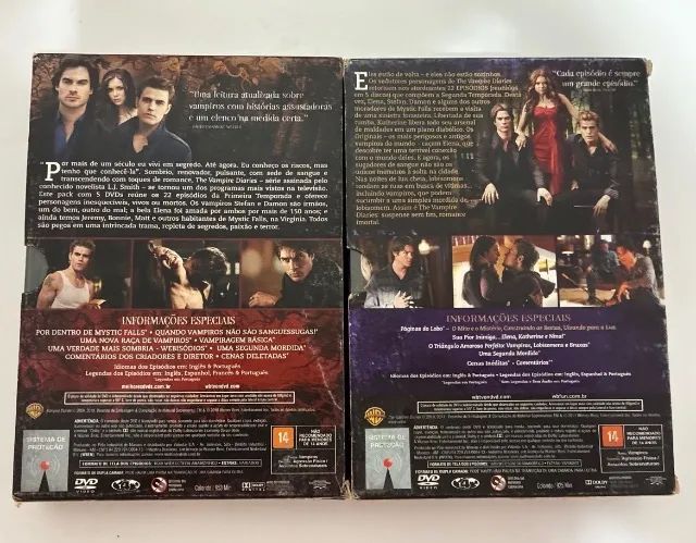 Kit box vampire diaries temporada 1 e 2 - Foto 2