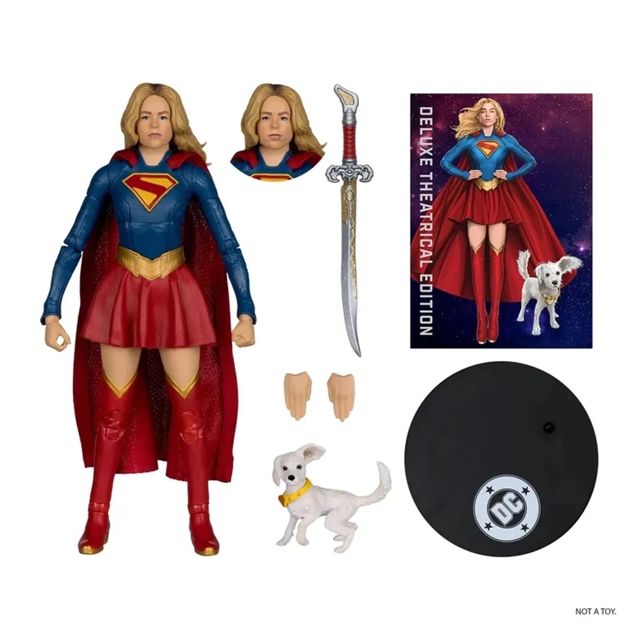 Mcfarlane Toys - supergirl & puppy krypto  - Foto 2