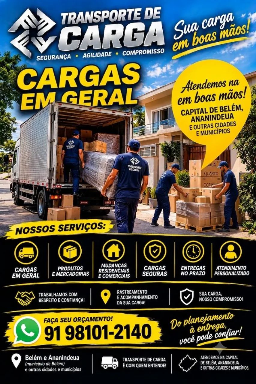 Frete Caminhão Baú Grande 