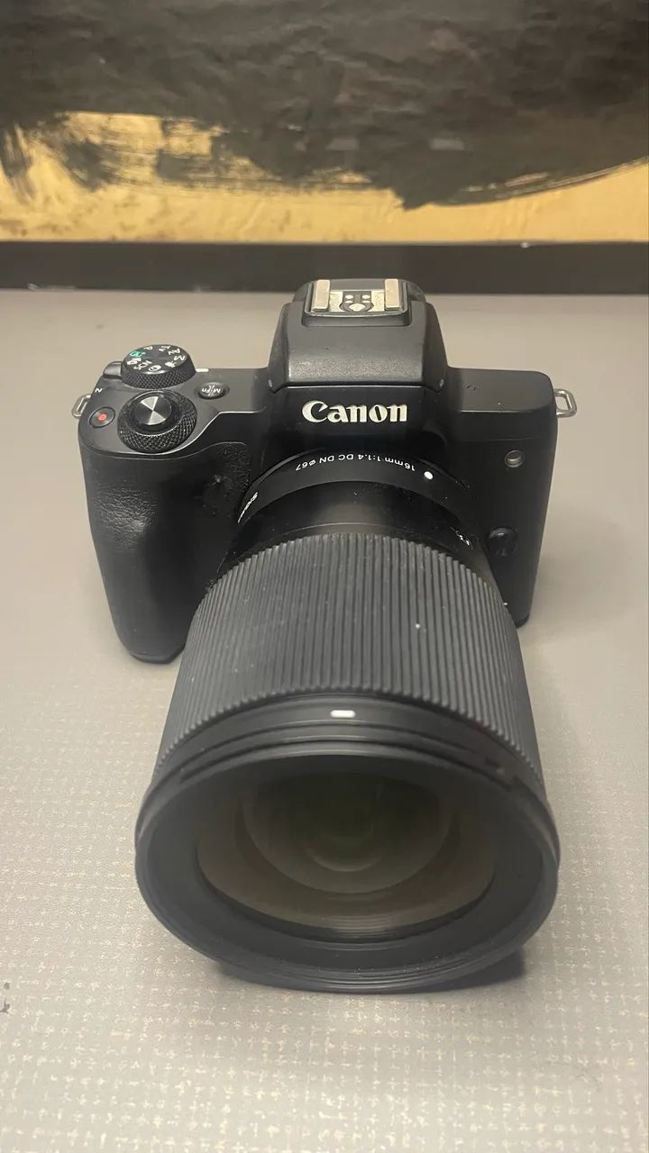 câmera cânon M50