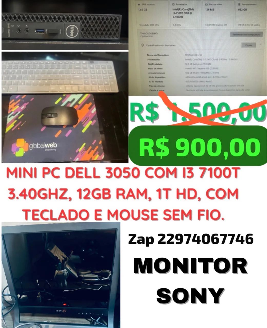 MINI PC DELL