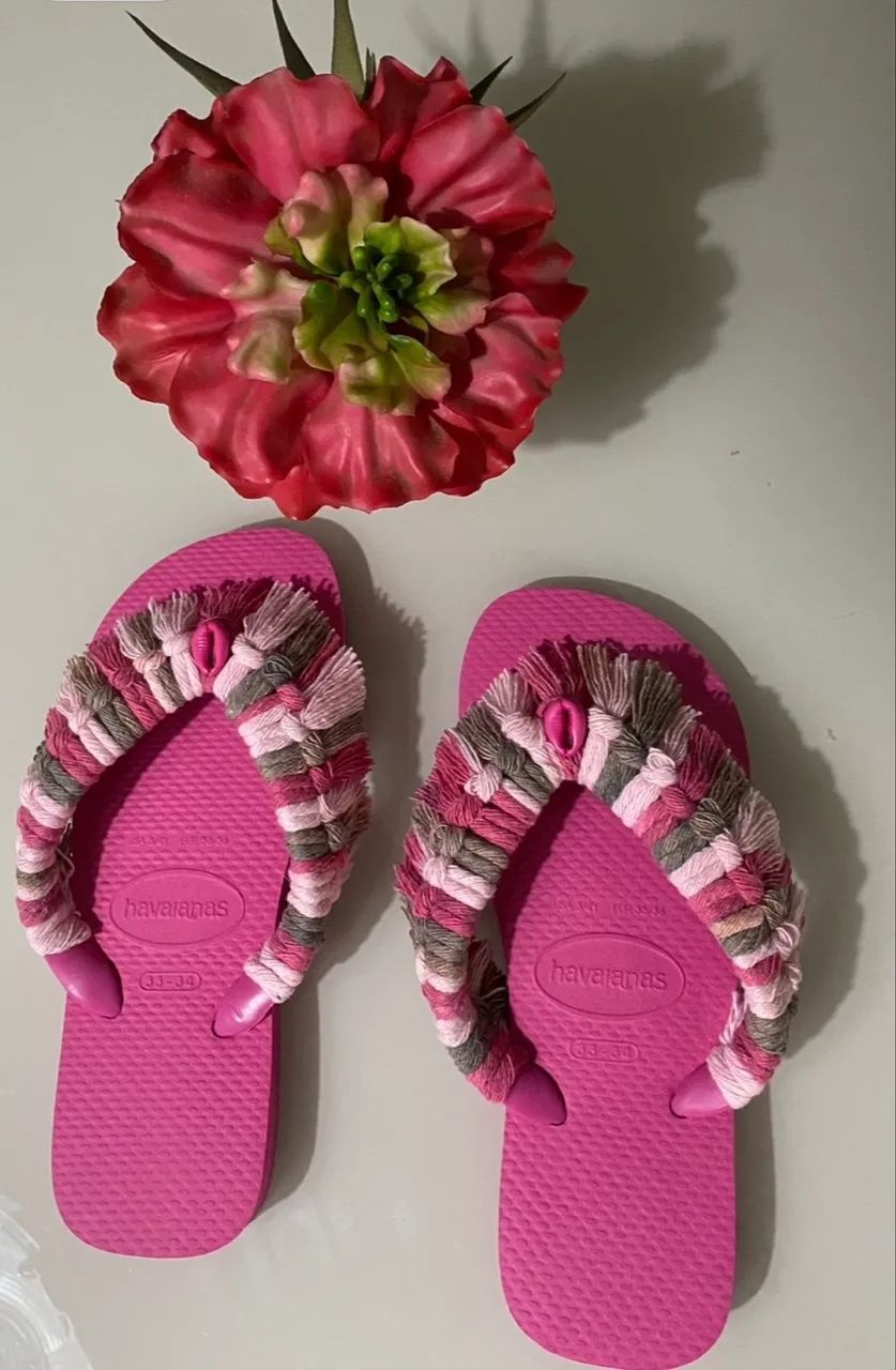Havaianas customizadas várias numerações  - Foto 4