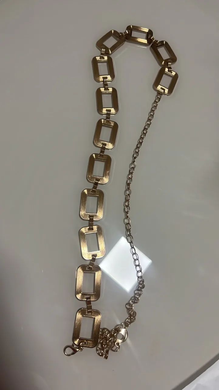 Cinto dourado, apenas 19,99 ?