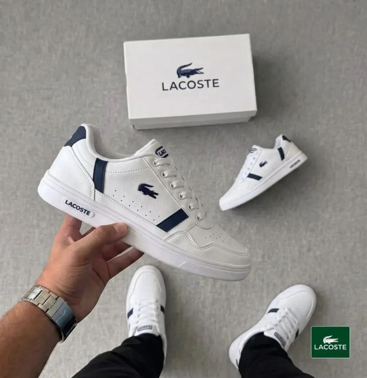 TÊNIS MASCULINO LACOSTE - Foto 2