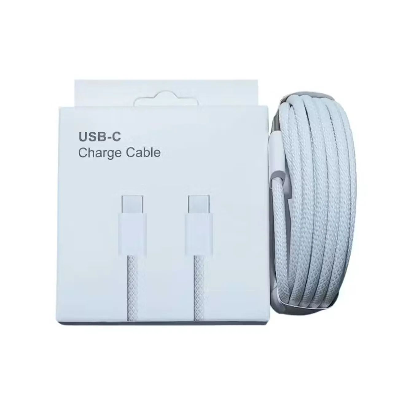 Cabo Tipo C PD 60W turbo para IPhone 15 16 17 e Samsung 