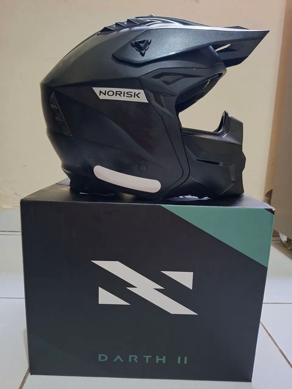 Capacete Norisk Darth 2 Preto Fosco Black Multimodal Tam 58 - Foto 2