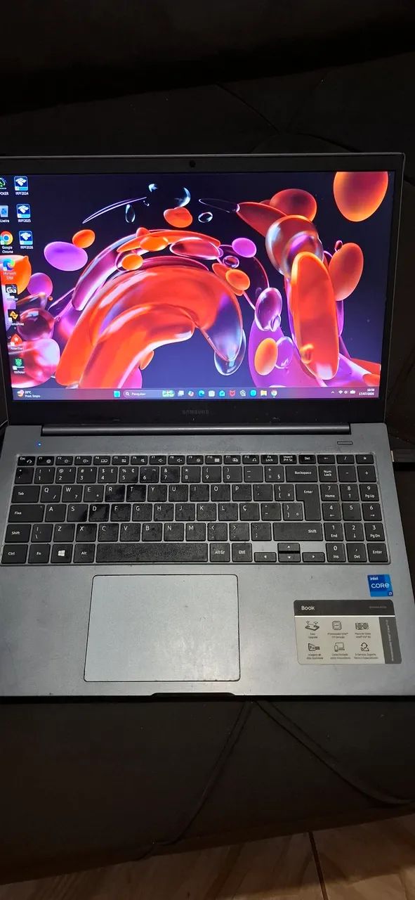 Notebook samsung otimo estado, apenas venda.
