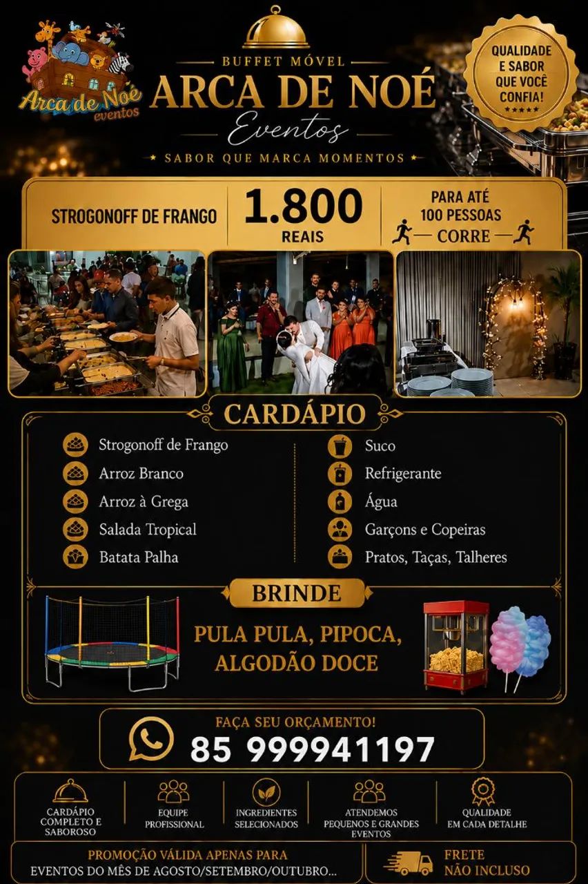 Buffet Móvel Arca de Noé Eventos 
