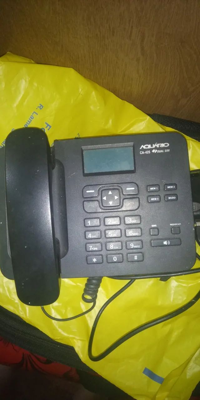 Telefone Rural Aquário 