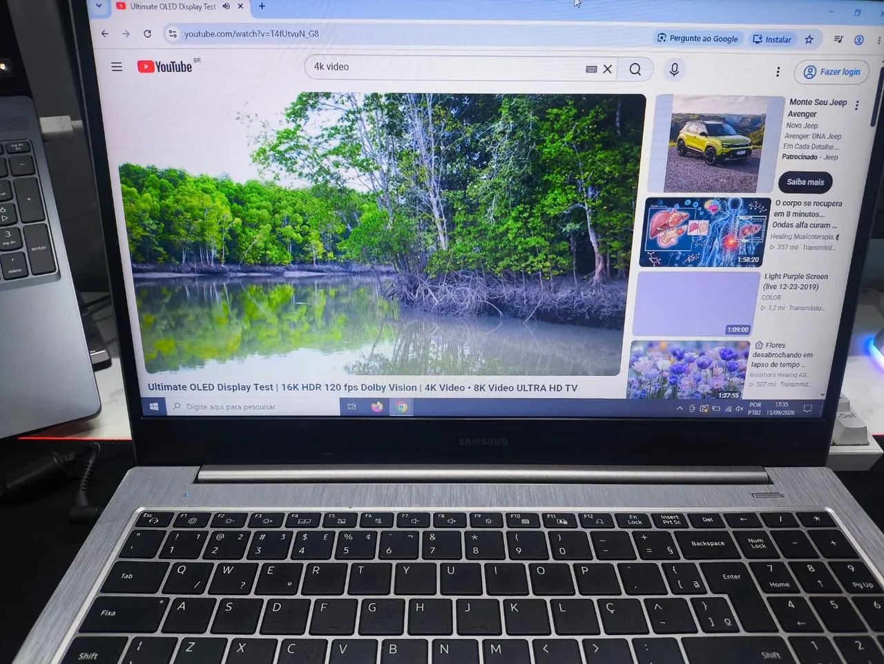 NOTEBOOK SAMSUNG E20 com SSD (Aceito Propostas) - Foto 4