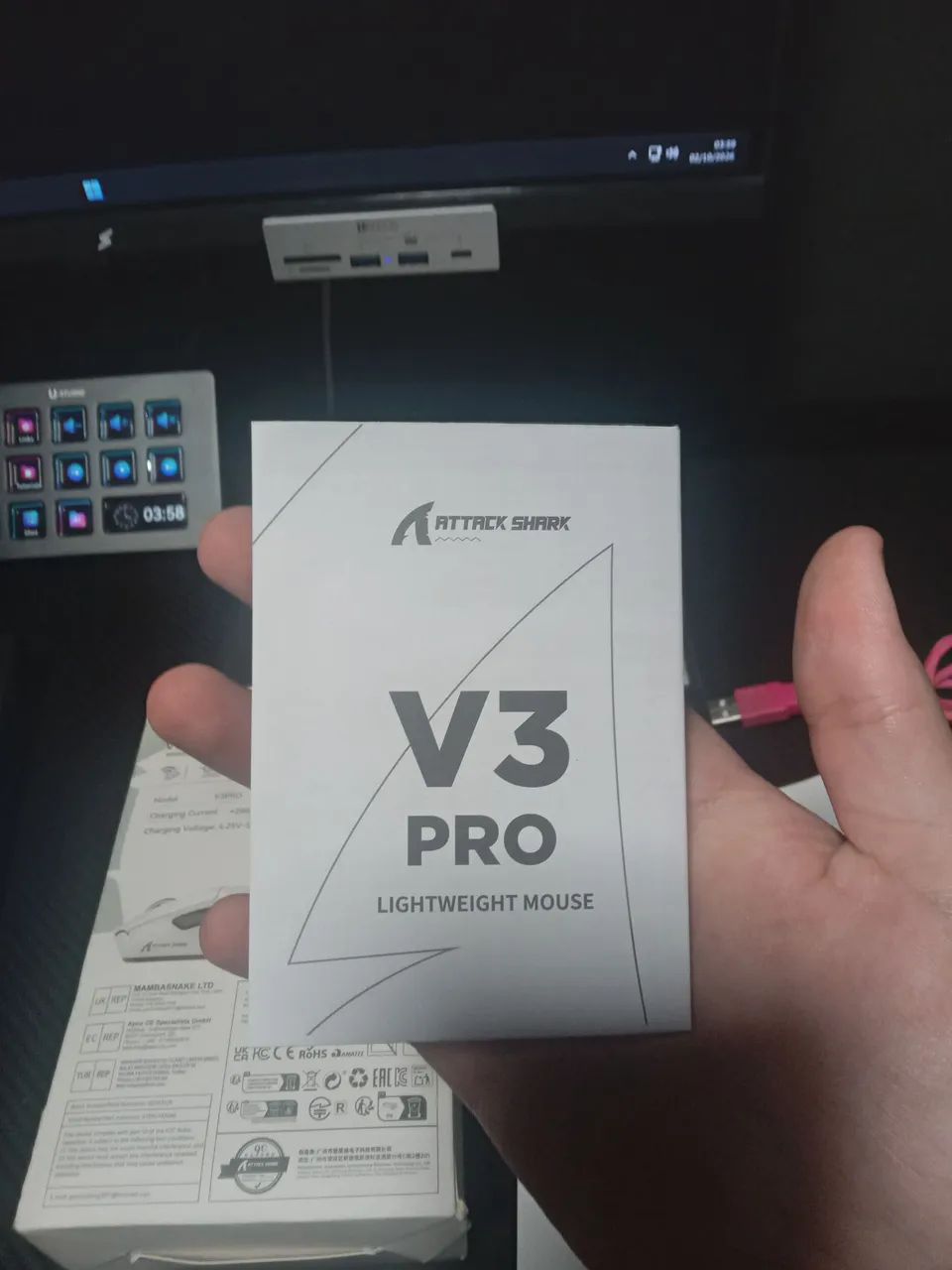 Mouse attack shark v3 pro - Foto 3