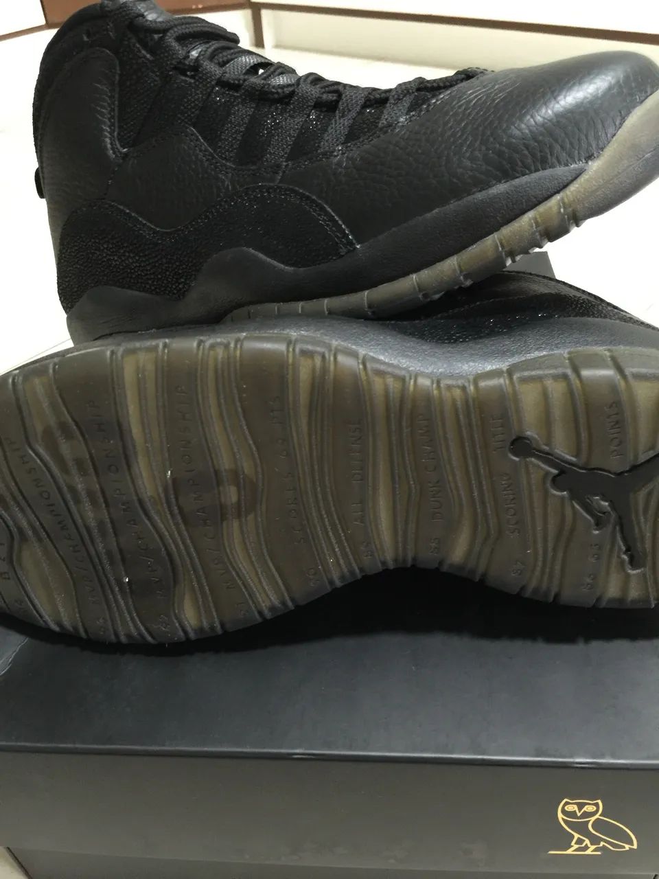 Tenis Nike jordan 10 OVO Drake  - Foto 2