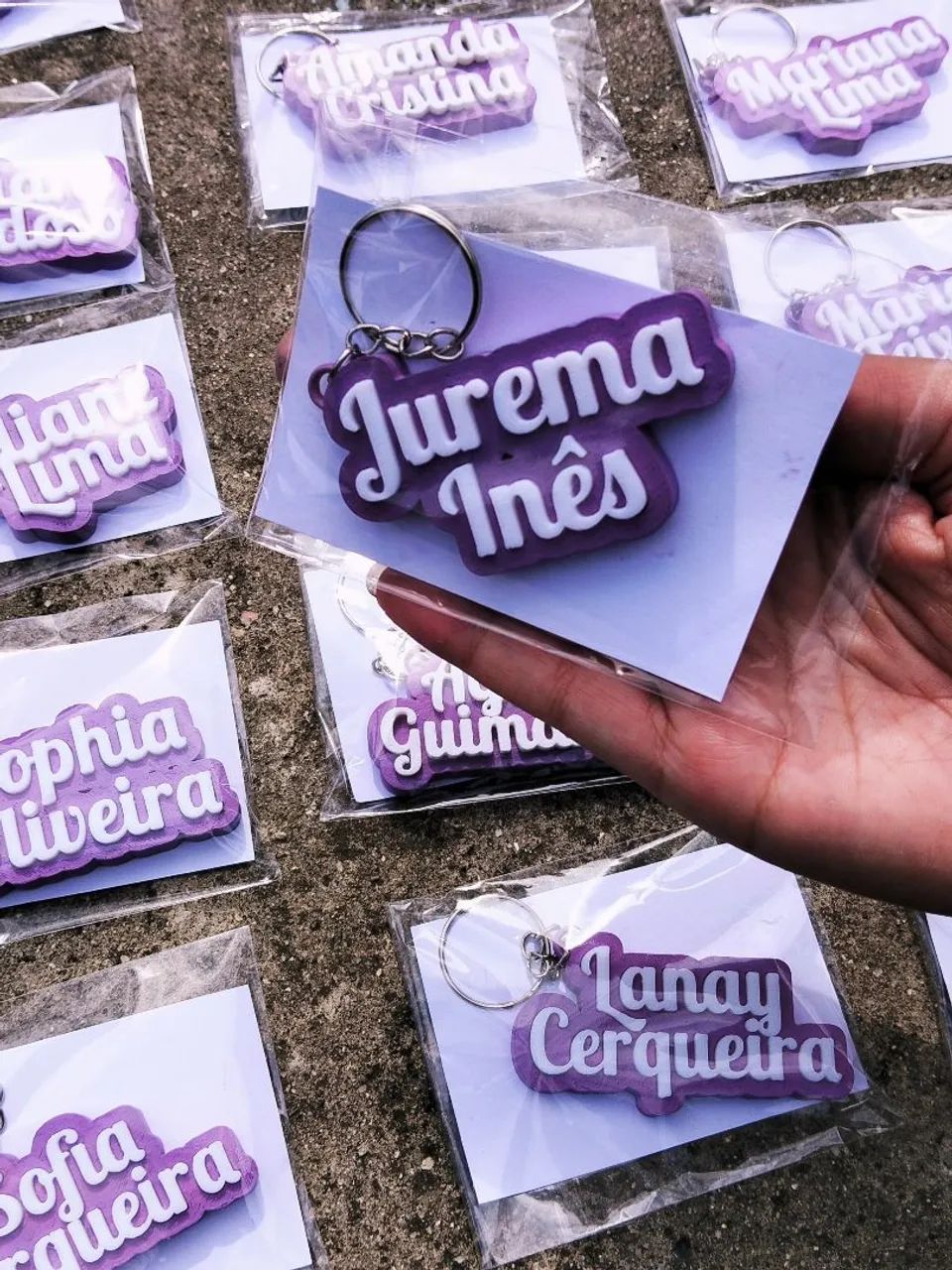 Chaveiros Personalizados em 3D - Foto 4