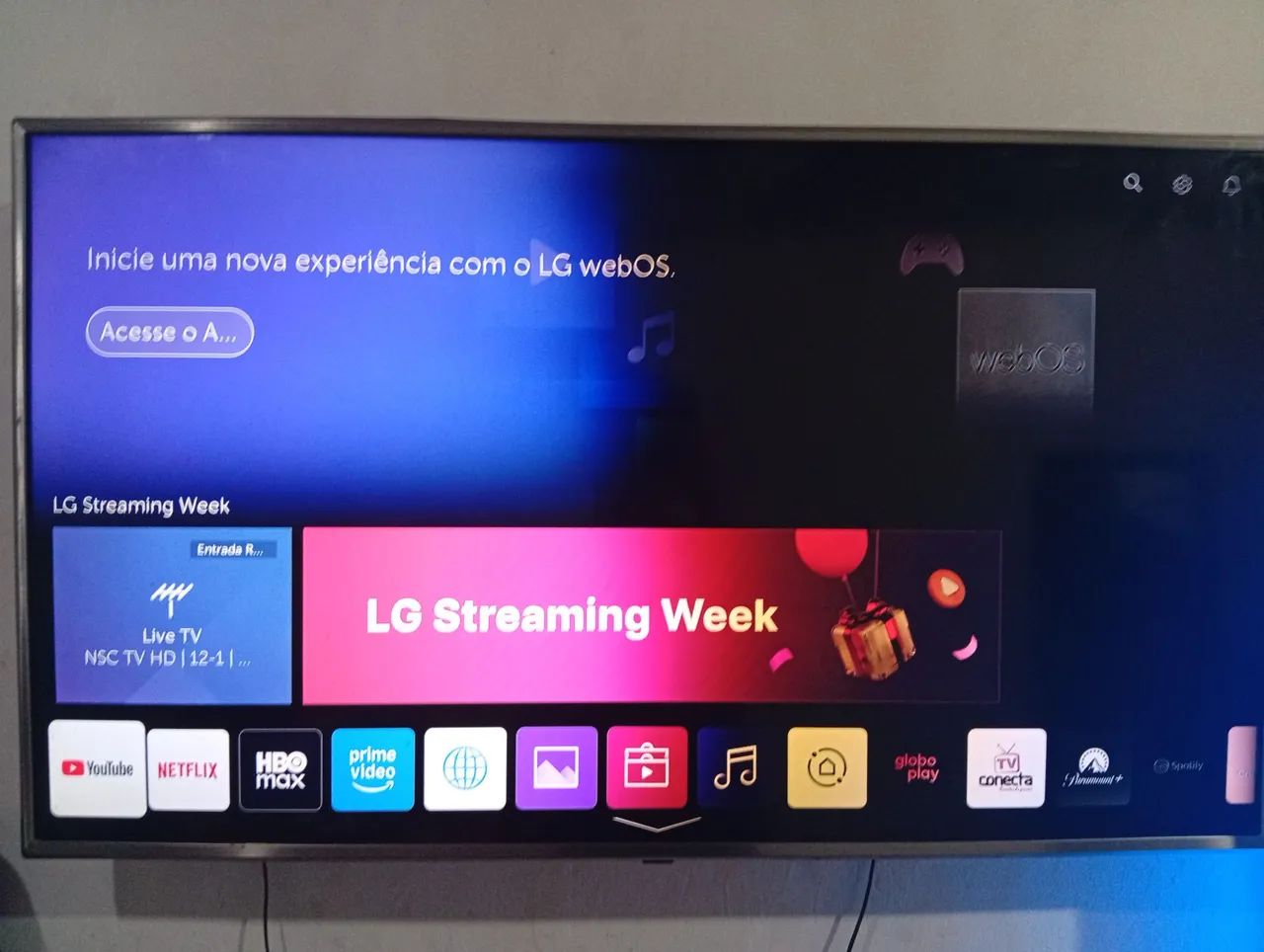 Smart Tv LG 50 polegadas (retirada de peças)
