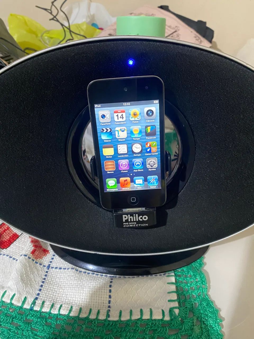 iPod  4 geração com Dock  Philco 