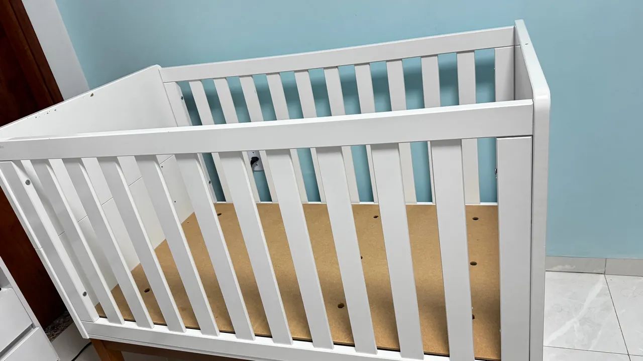 Berço Matic que vira mini cama  - Foto 5