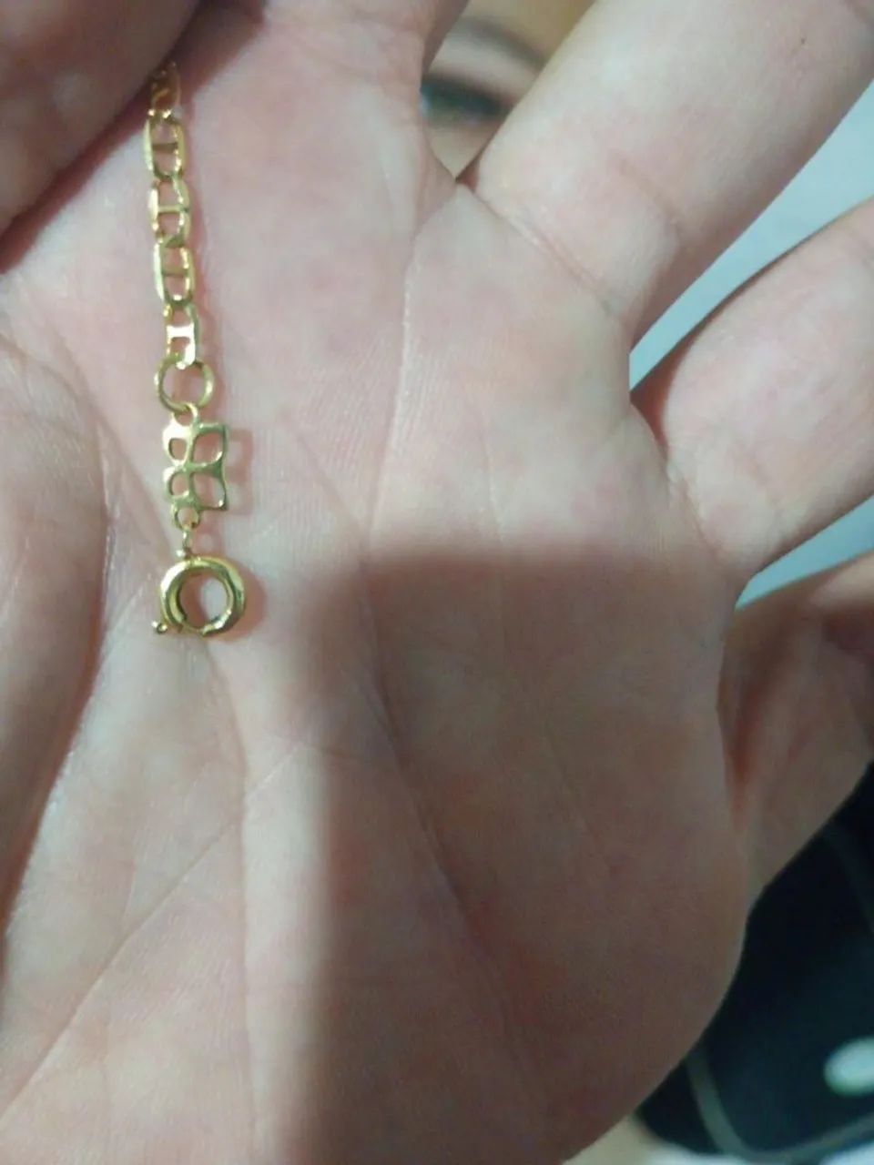 Corrente Rommanel banhada a ouro 18k