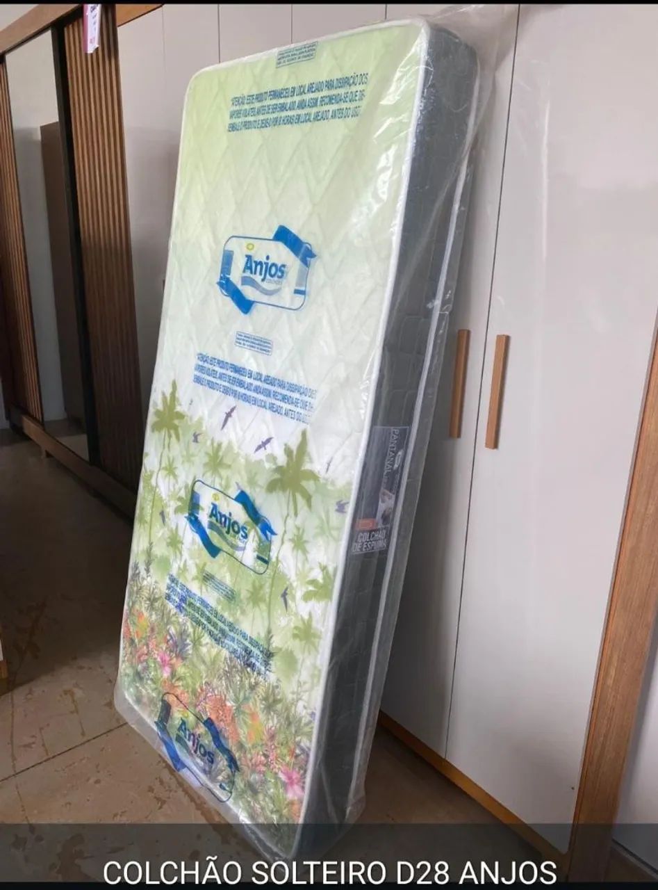 COLCHÃO SOLTEIRO D28 ENTREGA GRÁTIS 
