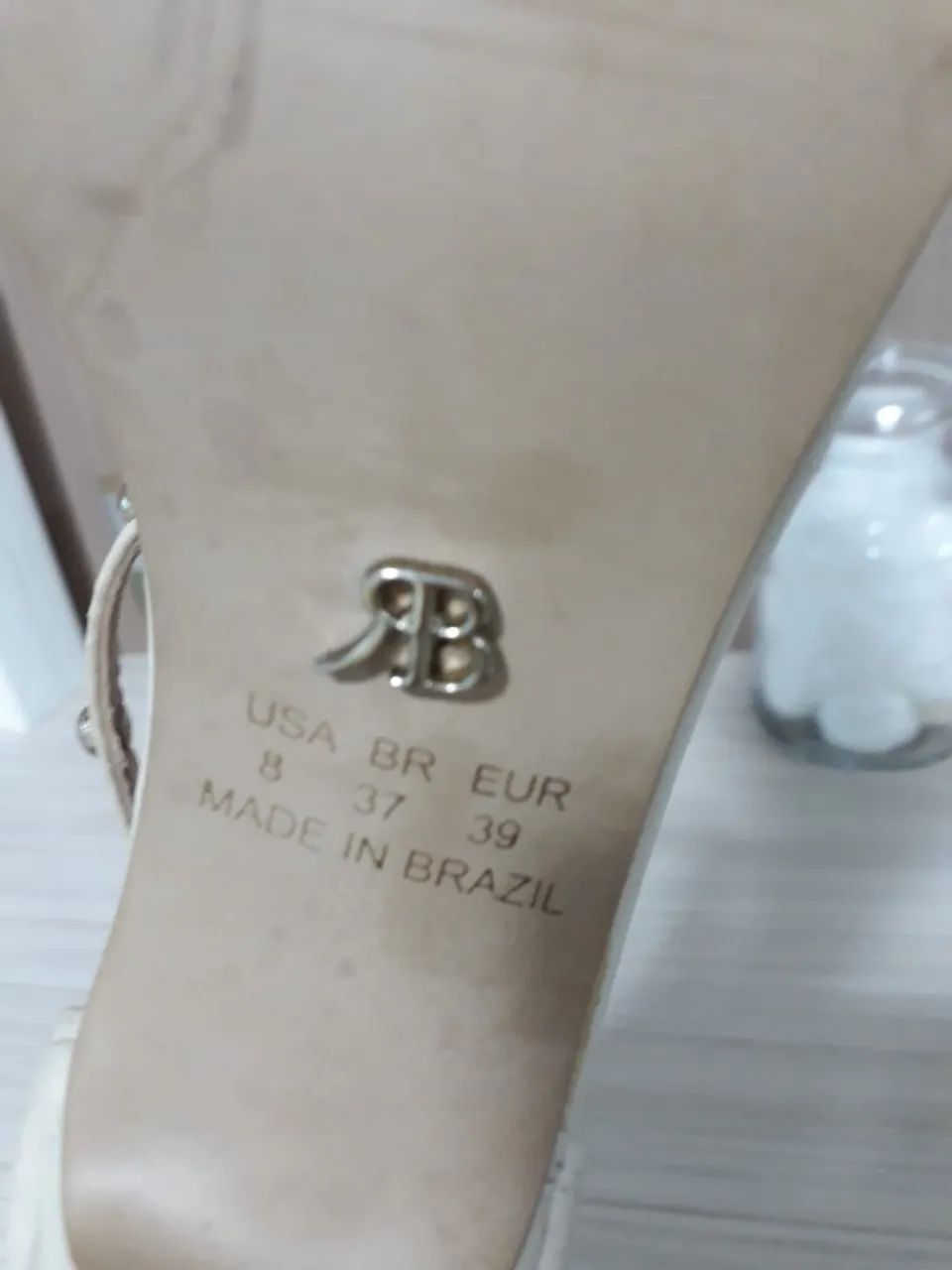 Sandália rafaela booz marfim 