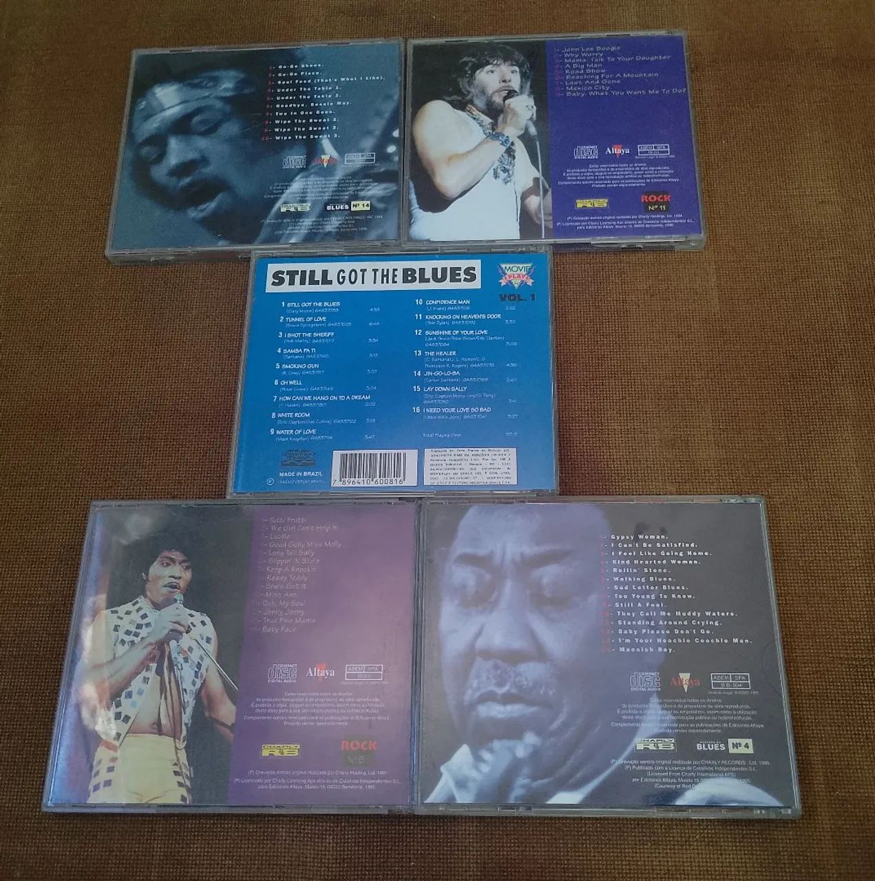 Cd's Jimi Hendrix; John Mayall, Lex Vandyke; Little Richard e Muddy Waters/Excelente  - Foto 2