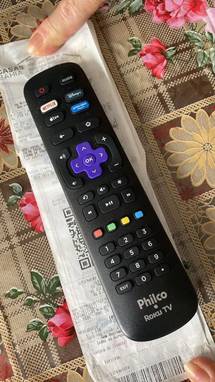 Vendo essa tv da Philco 55 polegadas smart roku  - Foto 4