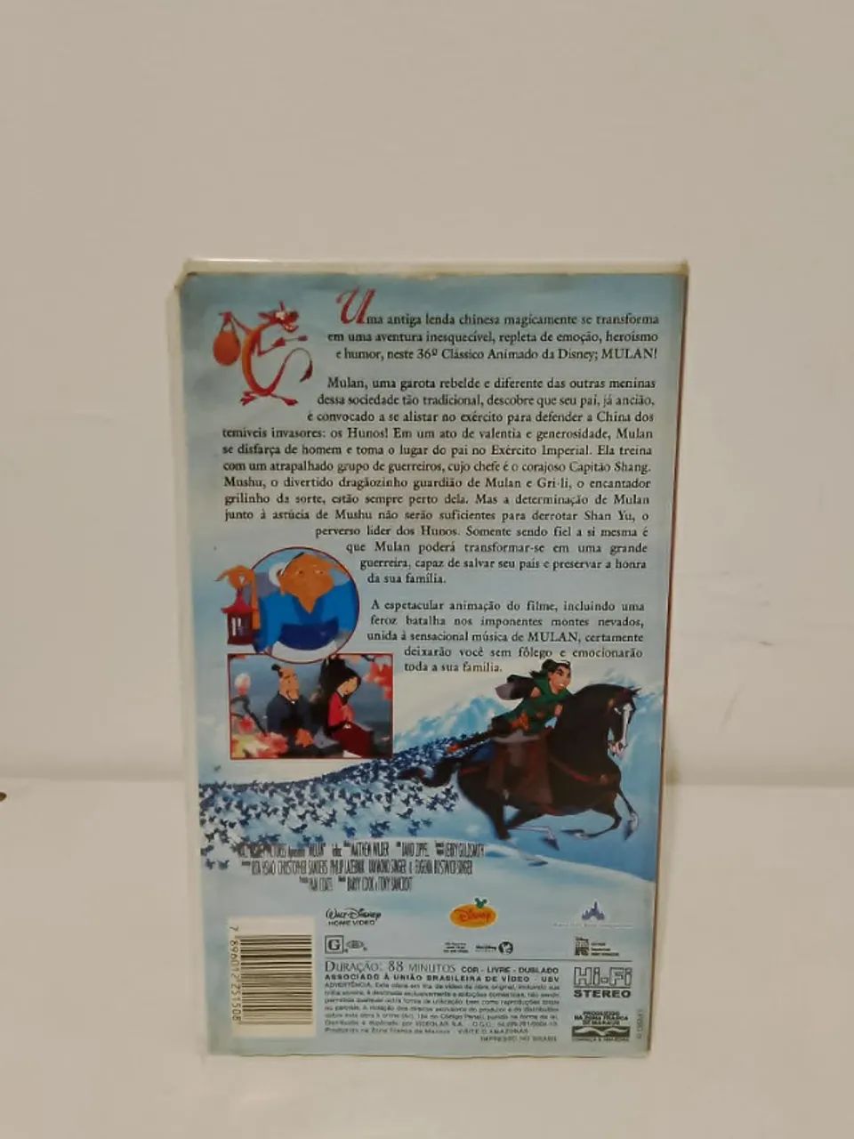 Fita VHS Mulan - Foto 2