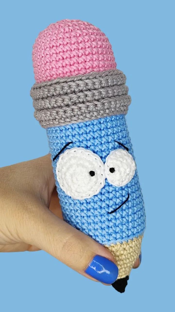 Lápis Amigurumi  - Foto 2
