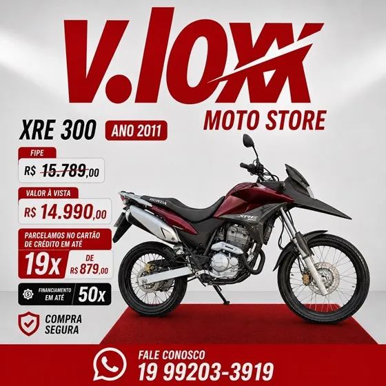 HONDA XRE 300 2011/2011