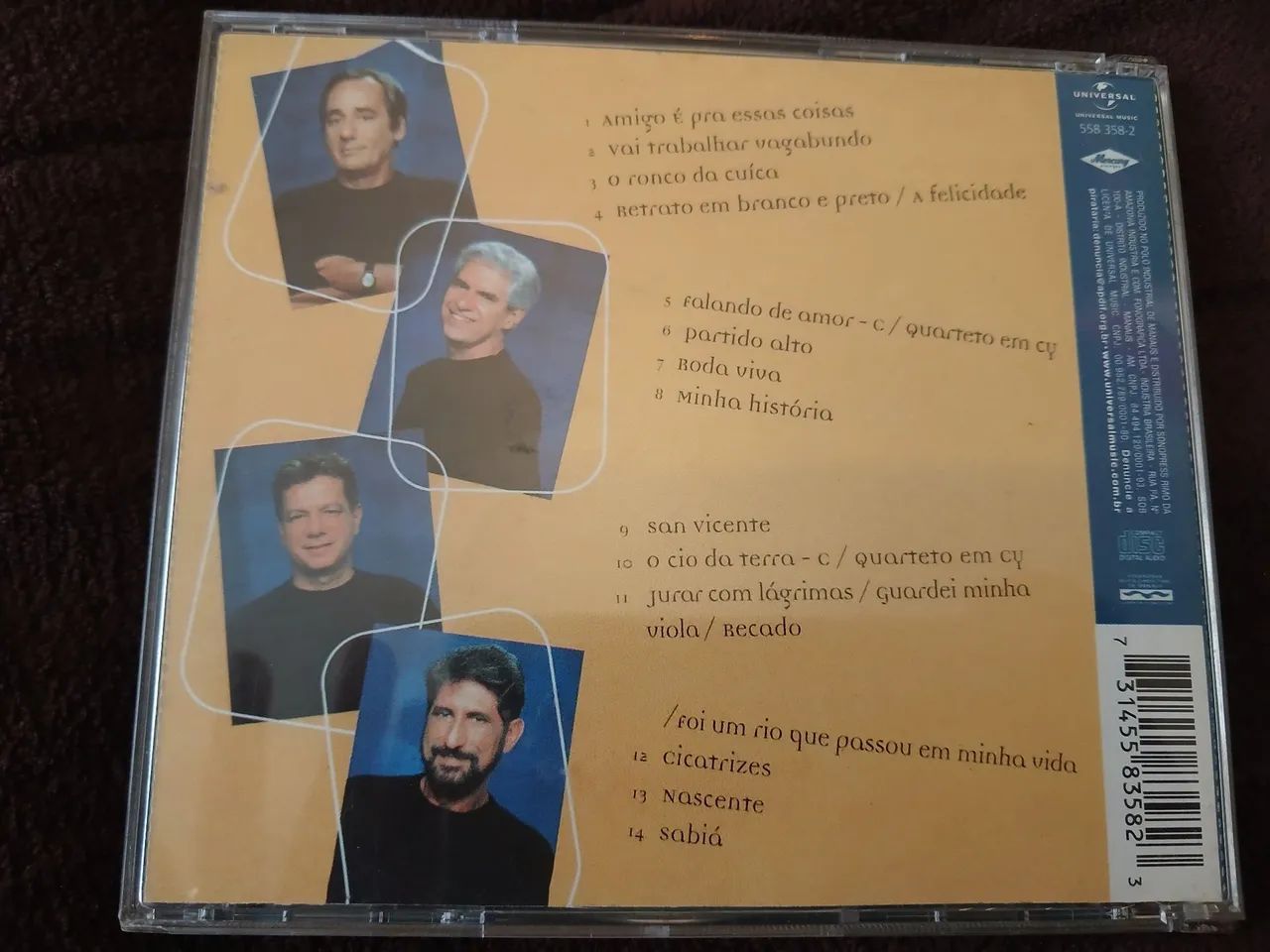 Cd Mpb4 Amigo é pra essas coisas - Foto 2
