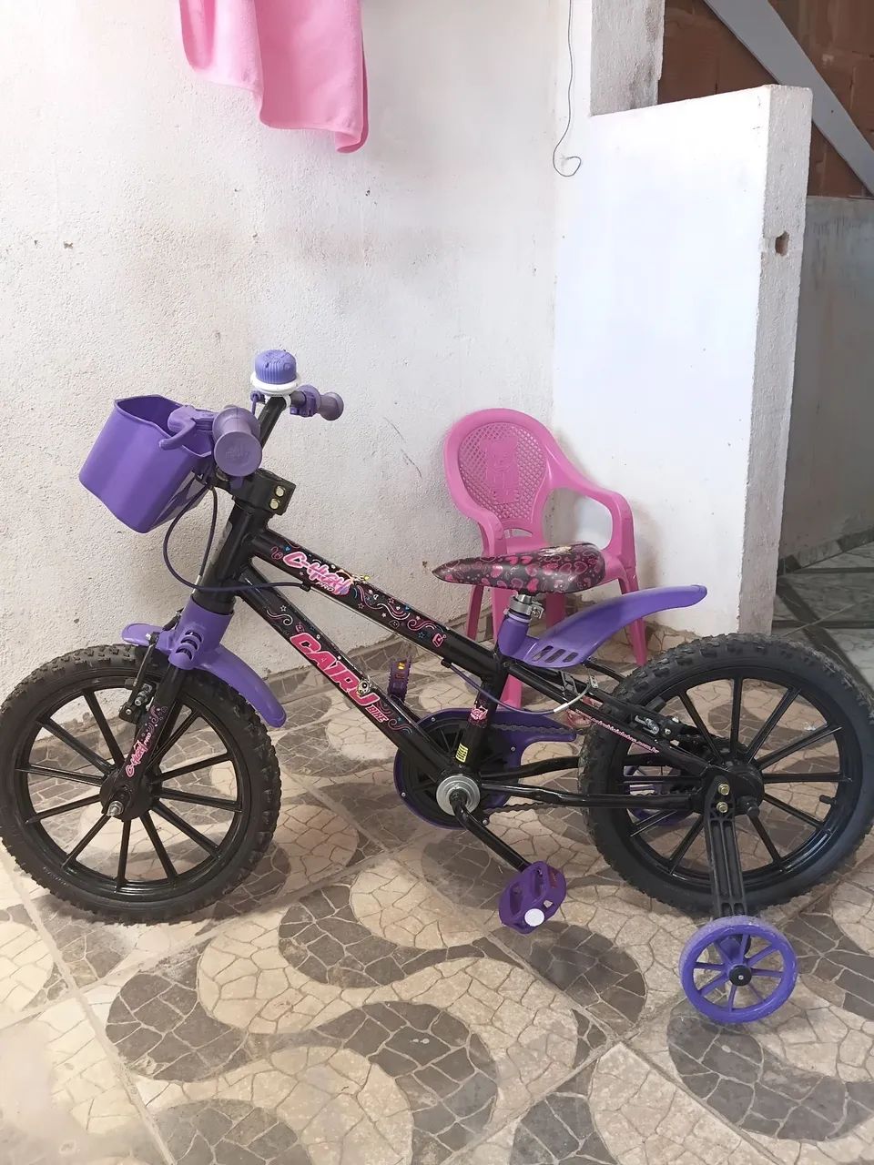 Bicicleta ar16 menina - Foto 4