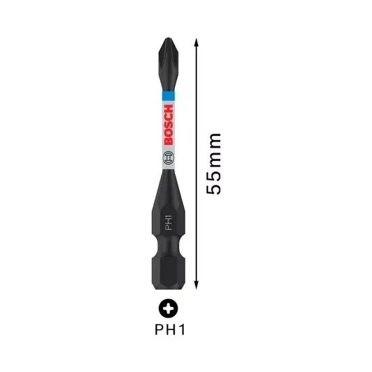Bosch 2 Bits Phillips Ph1 55Mm Pro Impact - Foto 2