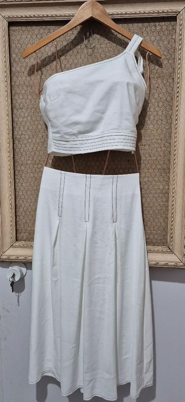 Conjunto branco P